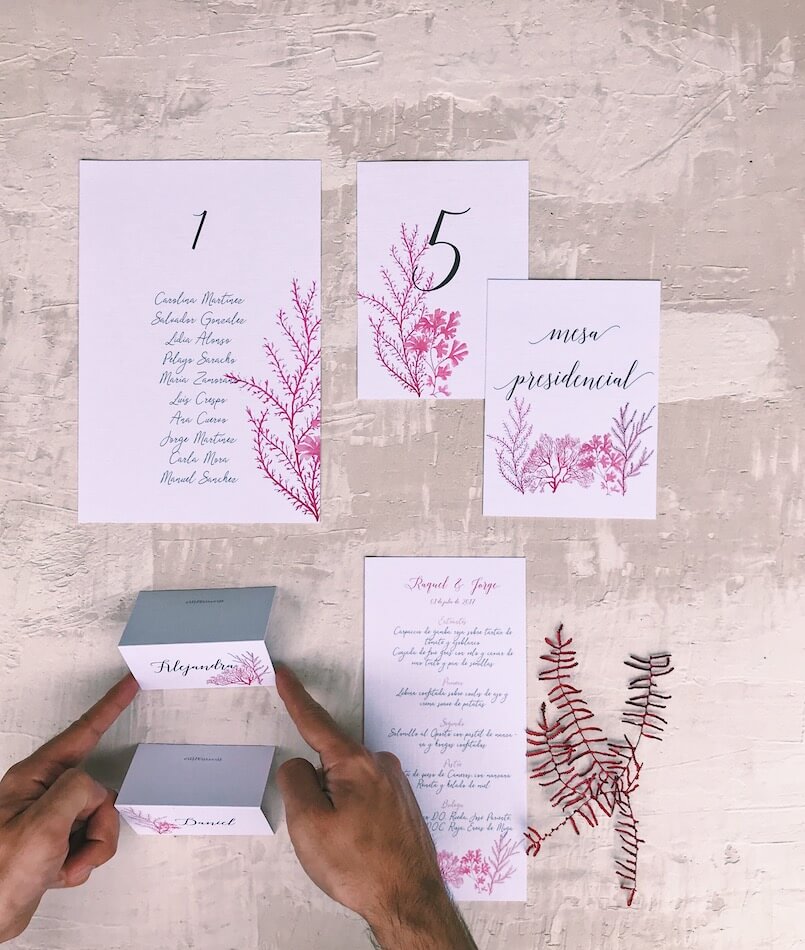 Invitaciones de boda por internet Marmarina